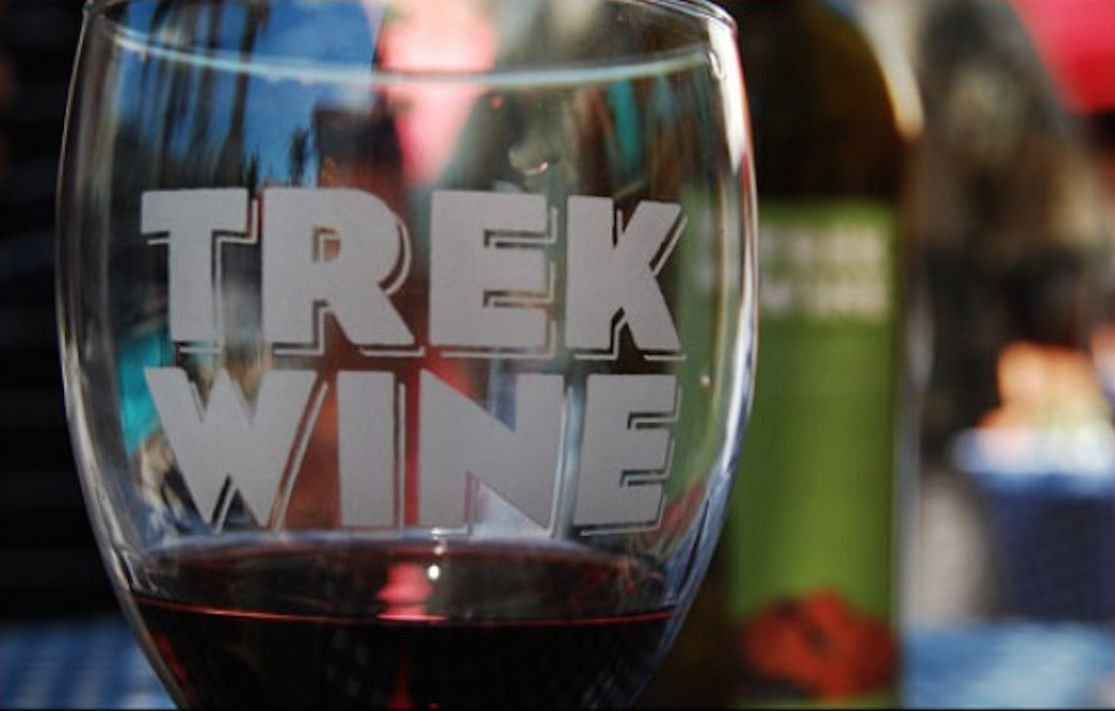 Trek Wine glass filled with red wine in Novato