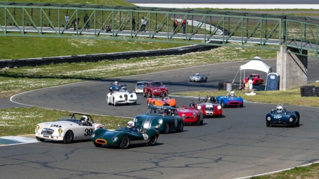 Sonoma Raceway vintage cars racing