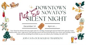 Downtown Novato Not So Silent Night 2024